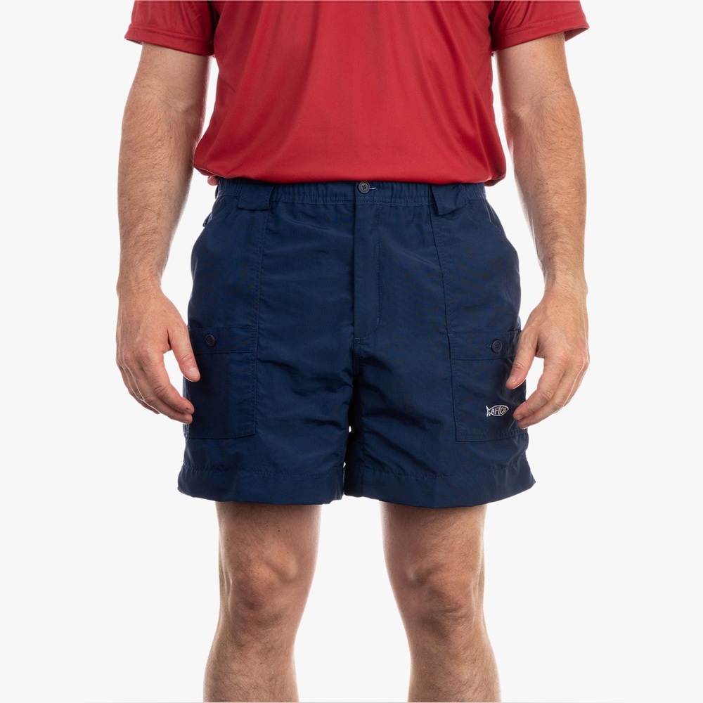 Aftco navy blue Original Fishing Shorts Size 40 (Pair 2)